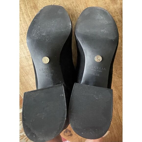 CECELIA New York Women's Midnight Nolton Ankle Boots Black suede 8.5 - Picture 8 of 9